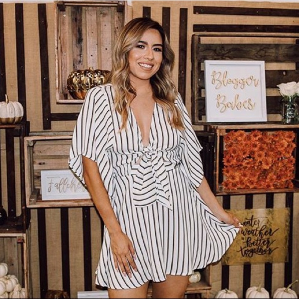 *24 HOUR SALE* Harlow Striped Dress - Picture 1 of 8